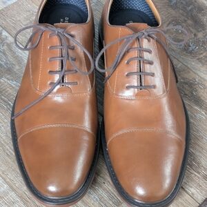 Men's Brown Leather Dress Shoes